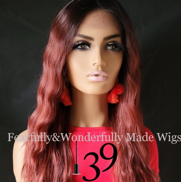 Human hair wavy lace front wig with HD Lace - Picture 2 of 4